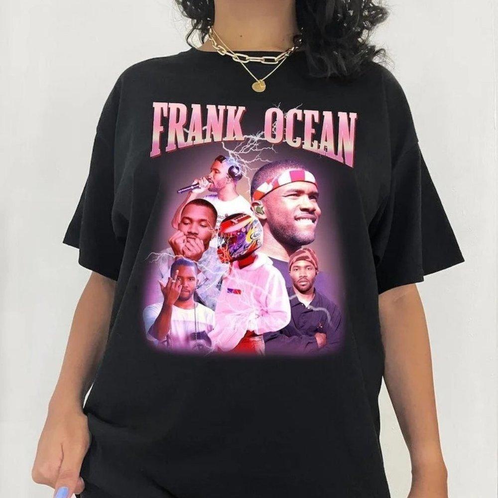 Frank Blond Album Shirt, 90S Rap Hip Hop Tshirt, Music Cotton Tee